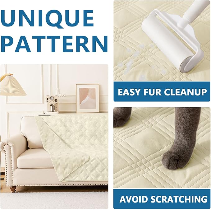 hyha Waterproof Dog Blanket, Reversible Pet Bed Blanket, Soft Sofa Couch Cover - Image 3