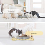 Coomazy Cat Food Mat, Thicker Dog Feeding Mat - Image 4