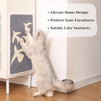 Sisal Cat Scratcher Post Mat, Durable and Shedding-Resistant Cat Scratching - Image 2
