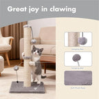 MECOOL Cat Scratching Post Premium Basics Kitten Scratcher Sisal Scratch Posts - Image 2