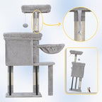 Hey-brother Cat Tree Tower, Scratching Posts - Image 7