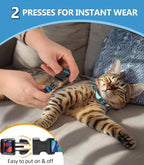 Halypet Cat Harness and Leash Set, Escape Proof Cat Harness, Comfortable Soft - Image 7