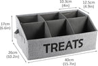 Dog Treat Container Storage Basket pet Food Storage containers Great - Image 3