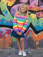WELAKEN Sweatshirts for Girls Toddler & Kids II Little Girl's Pullover Tops - Image 3