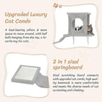 NUNU LAB 14-in-1 Cat Wall Shelves Set, Wall-Mounted Cat Climber - Image 3