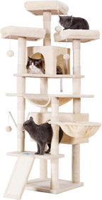 Hey-brother Cat Tree, 71 inches XL Large Cat Tower - Image 9
