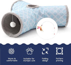 Tempcore Cat Tunnels for Indoor Cats Fleece-Lined in for Warmth, Pet Tube Toys - Image 7