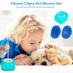 Dog Grooming Brush, Lilpep Pet Shampoo Bath Brush Soothing Massage Rubber Comb - Image 6