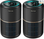 AIRTOK 2 Pack Air Purifier for Home Bedroom, Office Desktop Air Cleaners by AIRTOK