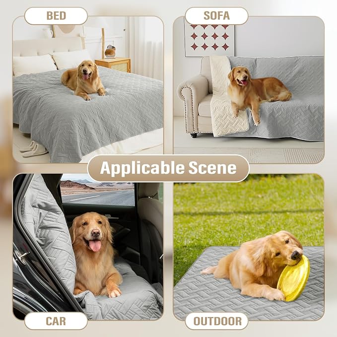 BOCTOPUG Dog Bed Cover for Pets Blankets Rug Pads for Couch Protection - Image 5
