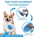 Bath Grooming Kit with Hair Brush, Towel & Scrubber Gloves - Image 2