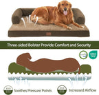 Orthopedic Dog Beds for Extra Large Dogs, Waterproof Egg Crate Foam XL Dog Bed - Image 2