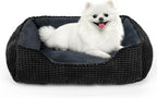 MIXJOY Dog Beds for Medium Dogs Washable, Rectangle Pet Bed Medium Size Dog by MIXJOY
