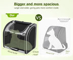 Pecute Cat Backpack with Widened Interior Space, Upgraded Dog Backpack Carrier - Image 2