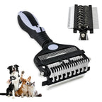3-IN-1 Pet Deshedding and Grooming Tool, Grooming Brush by Unknown