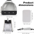 Bearded Dragon Travel Carrier, Lizards Carrier, Small Animal Travel Carrier - Image 2