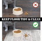 Dog Food Mats for Floors Absorbent, Pet Cat Food Mat - Image 5