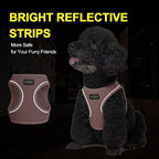 Fida Comfy Dog Harness with Leash, Soft Puppy Vest Escape Proof, Breathable - Image 4