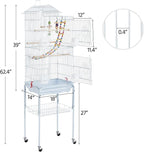 Yaheetech 62.5-inch Roof Top Flight Bird Cage - Image 3