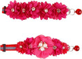 2 Pack Cat Collar Pink Floral by OGEFOTED