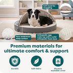 FurHaven Round Orthopedic Dog Bed - Image 5