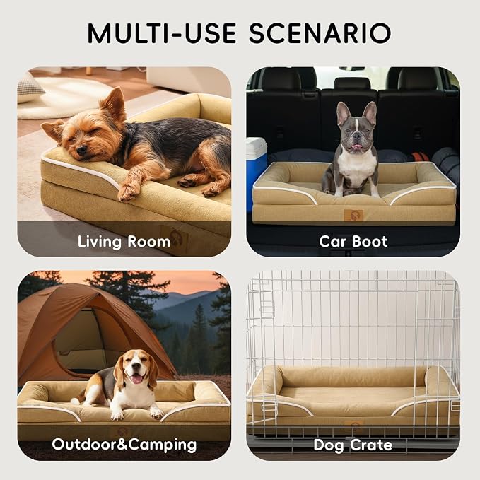 Homemate Dog Bed for Extra Large Dog: 48x35 inch Orthopedic Large Dogs Bed XXL - Image 7