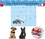 Blue Dog Blanket for Puppy Accesssories Boy, Washable Soft Puppy Essentials - Image 6