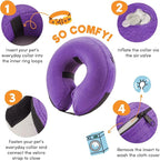 BENCMATE Inflatable Dog Cone Collar Alternative, Soft Dog Cone - Image 2