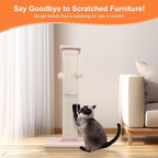 Cat Scratching Post 33 Inch Nature Sisal Cat Scratch Post - Image 3