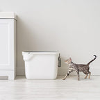 IRIS USA Cat Litter Box, Large Cat Box Enclosure, Top Entry - Image 5