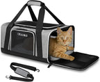 Petskd Pet Carrier 17x12x8.5 JetBlue Allegiant Airline Approved, Pet Travel by Petskd