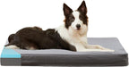 Orthopedic Memory Foam Bed for Large Dogs, Waterproof Cooling Pet Mats for Crate by ABETTERLIFEWITHPET