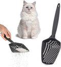 Set of 1 Cat Litter Scoop with Small Holes, Deep Sifting Shovel by EYNEL