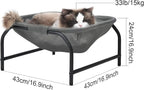 Cat Bed Cat Hammock Dog Bed Pet Square Hammock Bed Free-Standing Kitty Sleeping - Image 4