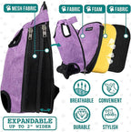 PetAmi Dog Carrier Backpack, Adjustable Pet Cat Front Carrier Backpack - Image 3