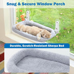 Zakkart Foldable Cat Hammock for Window - Image 6