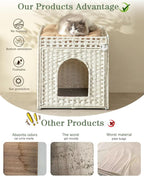 Cat Litter Box Enclosure Furniture, Hidden Litter Box - Image 4