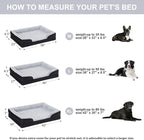 Orthopedic Dog Bed for Medium Dogs, Egg Crate Foam Bed for Medium Dogs - Image 4