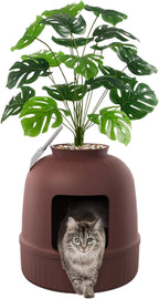 Lifewit Cat Litter Box, Hidden Enclosure Litter Tray by Lifewit