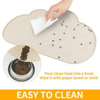 Ptlom Silicone Pet Feeding Mat for Dogs and Cats, High-Lips Pet Placemat - Image 6
