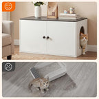 HOOBRO Cat Litter Box Enclosure, Hidden Litter Box Furniture - Image 7