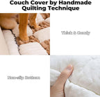 FUNNY FUZZY Pet Couch Covers for Sofa, Couch Covers for Dogs Washable Dog Couch - Image 3