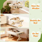Cat Perch for Window XiaZ Cats Hammock Indoor Cat Bed for Window Adjustable - Image 3