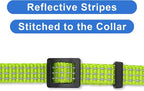 Pawtitas Reflective Green Cat Collar - Image 4