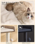 FourFurPets 43.7" Cat Tree, Modern Cat Tree Tower, Cat Tower - Image 6