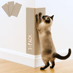 Cat Scratch Mat, 23.6’’ x 11.8’’ Cat Wall Corner Scratcher, Versatile by 2ME