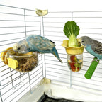 6 PCS Bird Cage Feeder for Vegetable Millet Holder Cage Accessories - Image 6