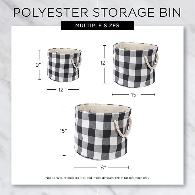 Bone Dry Pet Storage Collection Collapsible Bin, Medium Round - Image 9