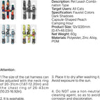 pidan Cat Harness & Leash Set, Cats Escape Proof Adjustable Kitten Harness - Image 7