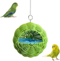BNOSDM Rattan Parrot Nesting House Bird Nest Parakeet Hanging Swing Soft by BNOSDM